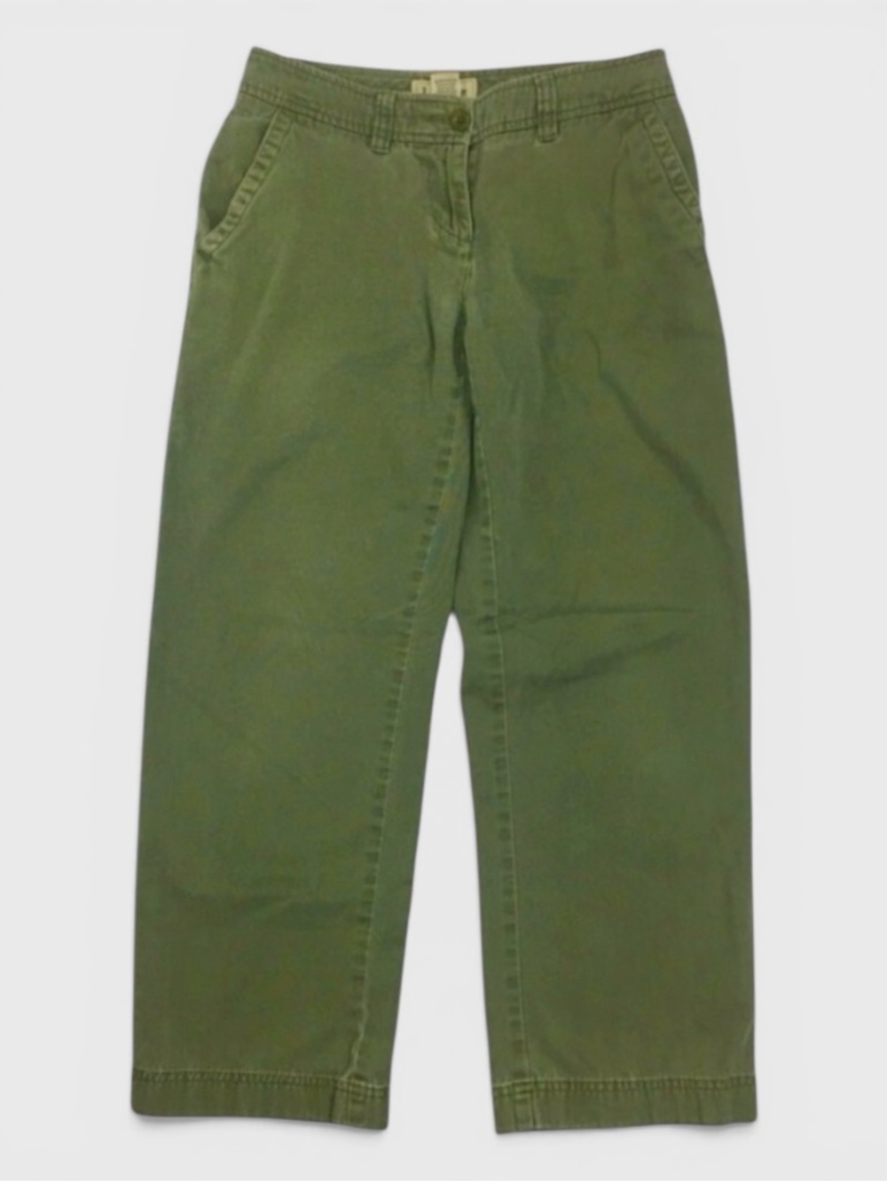 602 10/$50🏄🏻‍♀️ L.L. Bean Green Straight Leg Jeans